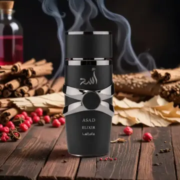 Lattafa Asad Elixir Sample